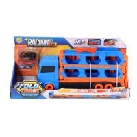 Pop-up Auto Transporter Met 2 Metal Auto's - thumbnail
