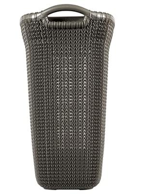 Curver Knit wasbox 57 liter bruin - thumbnail
