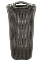 Curver Knit wasbox 57 liter bruin - thumbnail