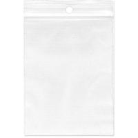 gripsealzakjes, ft 160 x 250 mm, 50 micron, met ophanggat, doos van 1000 stuks - thumbnail