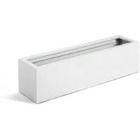 Argento plantenbak Balcony Box L glanzend wit - thumbnail