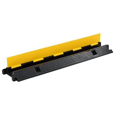 VidaXL Kabelbeschermer drempel 1 tunnel 100 cm rubber