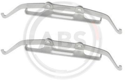 Accessoireset, schijfremblok 1642Q Accessoireset, schijfremblok 1642Q