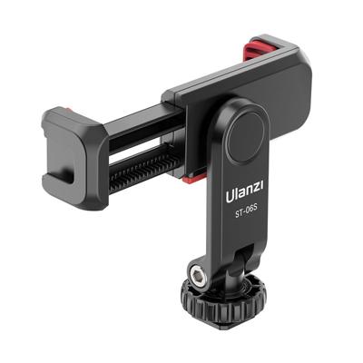 Ulanzi ST-06S kantelbare telefoonhouder met klem en cold shoe-mounts