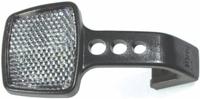 Busch + Müller Reflector b&m voorzijde met beugel wit - thumbnail