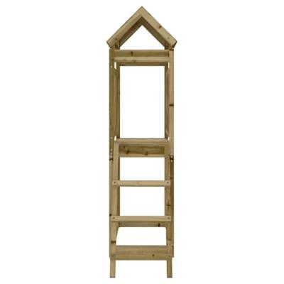 VidaXL Speelhuis 53x110x214 cm geïmpregneerd grenenhout