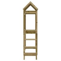 VidaXL Speelhuis 53x110x214 cm geïmpregneerd grenenhout - thumbnail