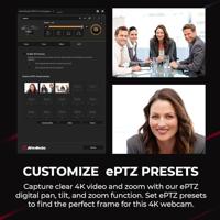 AverMedia Live Streamer CAM 513-4K ultragroothoekwebcam met kunstmatige intelligentie - Ideale streaming en videoconferenties. - thumbnail