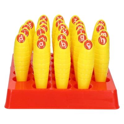 Lobbes Stempelstokjes met 26 kleine letters