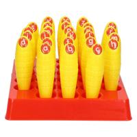 Lobbes Stempelstokjes met 26 kleine letters - thumbnail