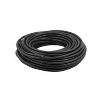 Huishoudsnoer 2x0.75 zwart 20 meter - thumbnail
