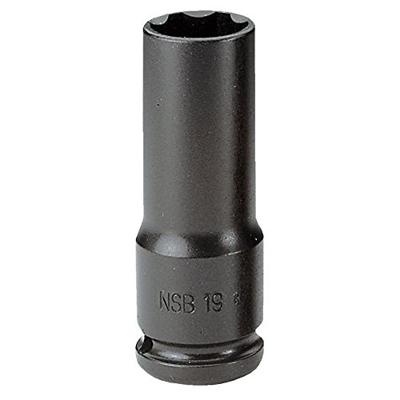 Facom lange impact doppen 1/2&apos; convex 19mm - NSB.19