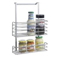 Metaltex Galileo Rekje 2 Etages 36x12x26 cm Zilver - thumbnail