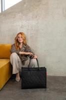 Reisenthel Daily Shopper-Rhombus Black - thumbnail