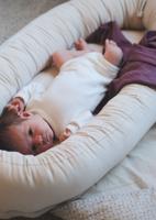 Filibabba - Premium kapok baby nest, Nature white (FI-K009) - thumbnail