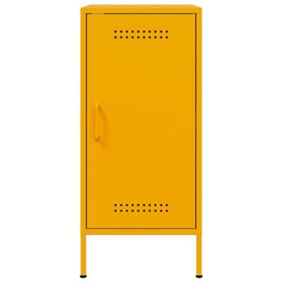 Dressoir 36x39x79 cm koudgewalst staal mosterdgeel Dressoir 36x39x79 cm koudgewalst staal mosterdgeel