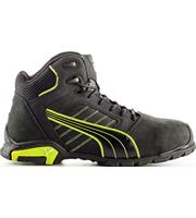 Puma Veiligheidslaars | maat 47 zwart/geel | S3 SRC EN ISO 20345 | nubuckleer | 1 stuk - 63.224.0-47 63.224.0-47 - thumbnail