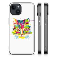 iPhone 15 Plus Hoesje Cat Color - thumbnail