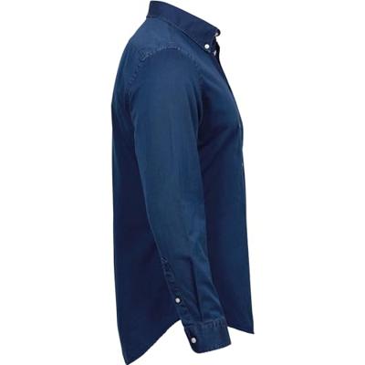 Tee Jays TJ4002 Men´s Casual Twill Shirt - Indigo - 4XL