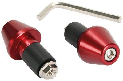 Vicma Handlebar plugs 17.5 mm red, 656rj