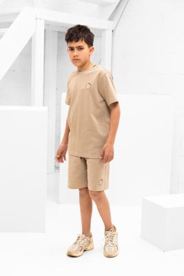 Ballin Amsterdam Circle Logo Zomerset Kids Lichtbruin - Maat 152 - Kleur: Lichtbruin | Soccerfanshop