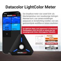 Datacolor LightColor Meter - Bluetooth-compatibele licht- en kleurtemperatuurmeter voor foto, video en bioscoop - Continue realtime datastreaming - Draagbaar, compact, valbestendig - thumbnail