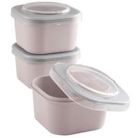 Sunware Sigma Home Lunchbakjes 3 Stuks Roze - thumbnail