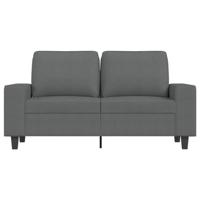 Tweezitsbank 120 cm stof donkergrijs - thumbnail