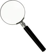 Westcott leesloep, diameter: 60 mm, vergroot tot 5 keer, zwart - thumbnail