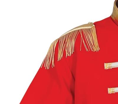 Majorette Kostuum Man Rood Martin