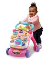 VTech baby roze loopwagen - thumbnail