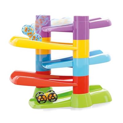 Quercetti racebaan met flip auto&apos;s, 7dlg.