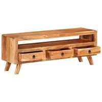 Tv-meubel 110x30x40 cm massief acaciahout - thumbnail