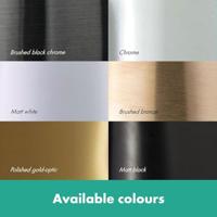 Hansgrohe Talis Es wastafelkraan 110 met push open garnituur chroom 71711000 - thumbnail