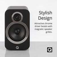 Q Acoustics: 3020i Boekenplank Speakers 2 Stuks - Carbon Black - thumbnail