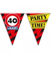 Paperdreams party vlag - 40 jaar - thumbnail