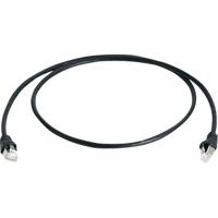 Telegärtner 100009137 RJ45 Netwerkkabel, patchkabel CAT 6A S/FTP 50.00 m Zwart Vlambestendig, Halogeenvrij, UL gecertificeerd 1 stuk(s) - thumbnail