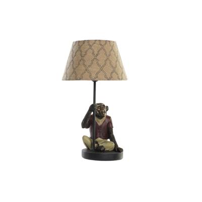 Bureaulamp DKD Home Decor Bruin Multicolour Koloniaal 220 V 50 W Aap (27 x 25 x 44,5 cm) Bureaulamp DKD Home Decor Bruin Multicolour Koloniaal 220 V 50 W Aap (27 x 25 x 44,5 cm)