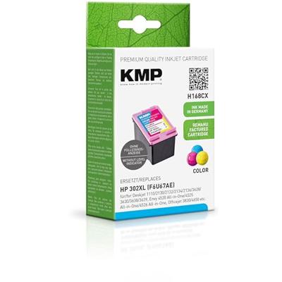 KMP Inktcartridge H168CX Compatibel vervangt HP 302XL, F6U67AE Kleur 1746,4030 KMP Inktcartridge H168CX Compatibel vervangt HP 302XL, F6U67AE Kleur 1746,4030