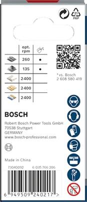 Bosch Accessoires PRO Multi Material PC Plus gatzaag | 33 mm - 2608594377 Bosch Accessoires PRO Multi Material PC Plus gatzaag | 33 mm - 2608594377