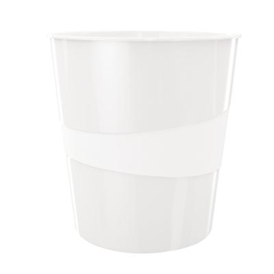 Papierbak Leitz WOW 15liter wit
