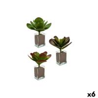 Decoratieve plant Lakens Groot Tweekleurig Plastic 27 x 29 x 27 cm (6 Stuks) - thumbnail