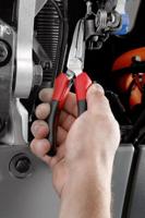 Facom 183A-183AE.CPE - Halfronde Tangen met Lange Slanke Bekken - 183A.20CPEPB - thumbnail