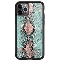iPhone 11 Pro Max glazen hardcase - Baby snake - thumbnail