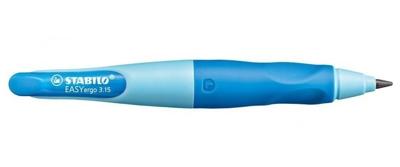STABILO EASYergo 3.15, ergonomische vulpotlood, linkshandig, blauw/donker blauw, per stuk