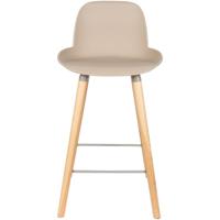 Zuiver Barstoel 'Albert Kuip' PP, kleur Taupe (zithoogte 65cm) - thumbnail