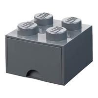 Room Copenhagen LEGO Storage Brick Drawer 4 Grijs opbergdoos - thumbnail
