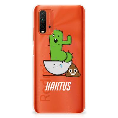 Xiaomi Poco M3 Telefoonhoesje met Naam Cactus Poo