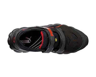 PUMA Aviat Low ESD SRC 640891-43 Veiligheidsschoenen ESD S1P Schoenmaat (EU): 43 Zwart, Rood 1 stuk(s) - thumbnail