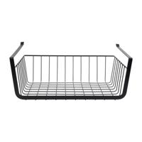 Hangmand voor onder plank - zwart - 36x25x13 cm - thumbnail